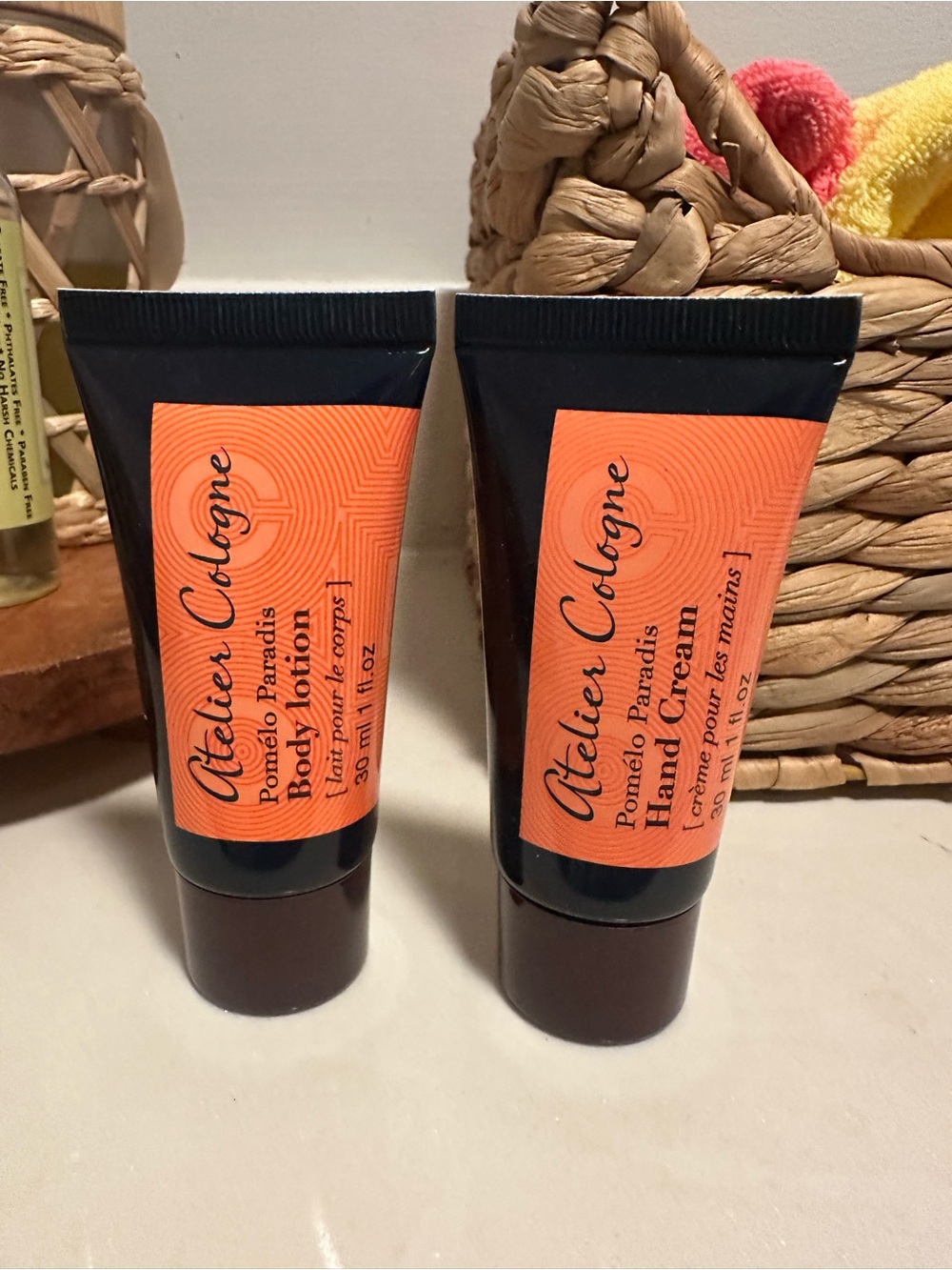 BRAND NEW Atelier Cologne Pomelo Paradis Body Lotion & Hand Cream